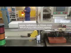 How is heat exchanger copper flat fin made on a fin rolling machine? 