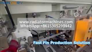 Copper-Aluminum Fin Machine | High-Speed Heat Exchanger Fin Production Line