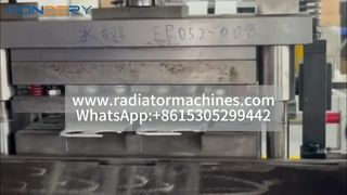 Intercooler aluminum fin stamping machine, high speed fin press machine