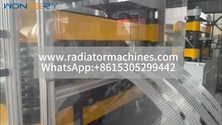 High Precision Lanced Offset Fin Press Machine | Fin Stamping Machine