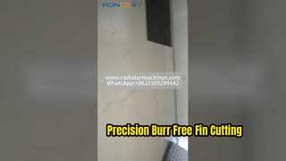 Precision Wave Fin Sawing Machine for Aluminum Heat Exchangers | WUXI WONDERY