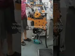 High Load Mass Fully Automatic Pipe Bending Machine DW50CNC-2A1S Rectangle and Round Pipe